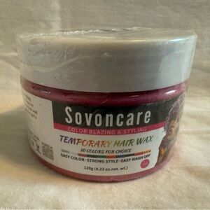 Pink Temporary Hair Wax